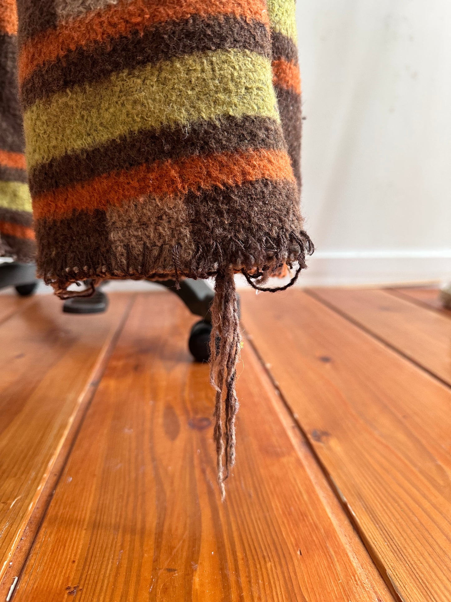 old blanket slim flare pants