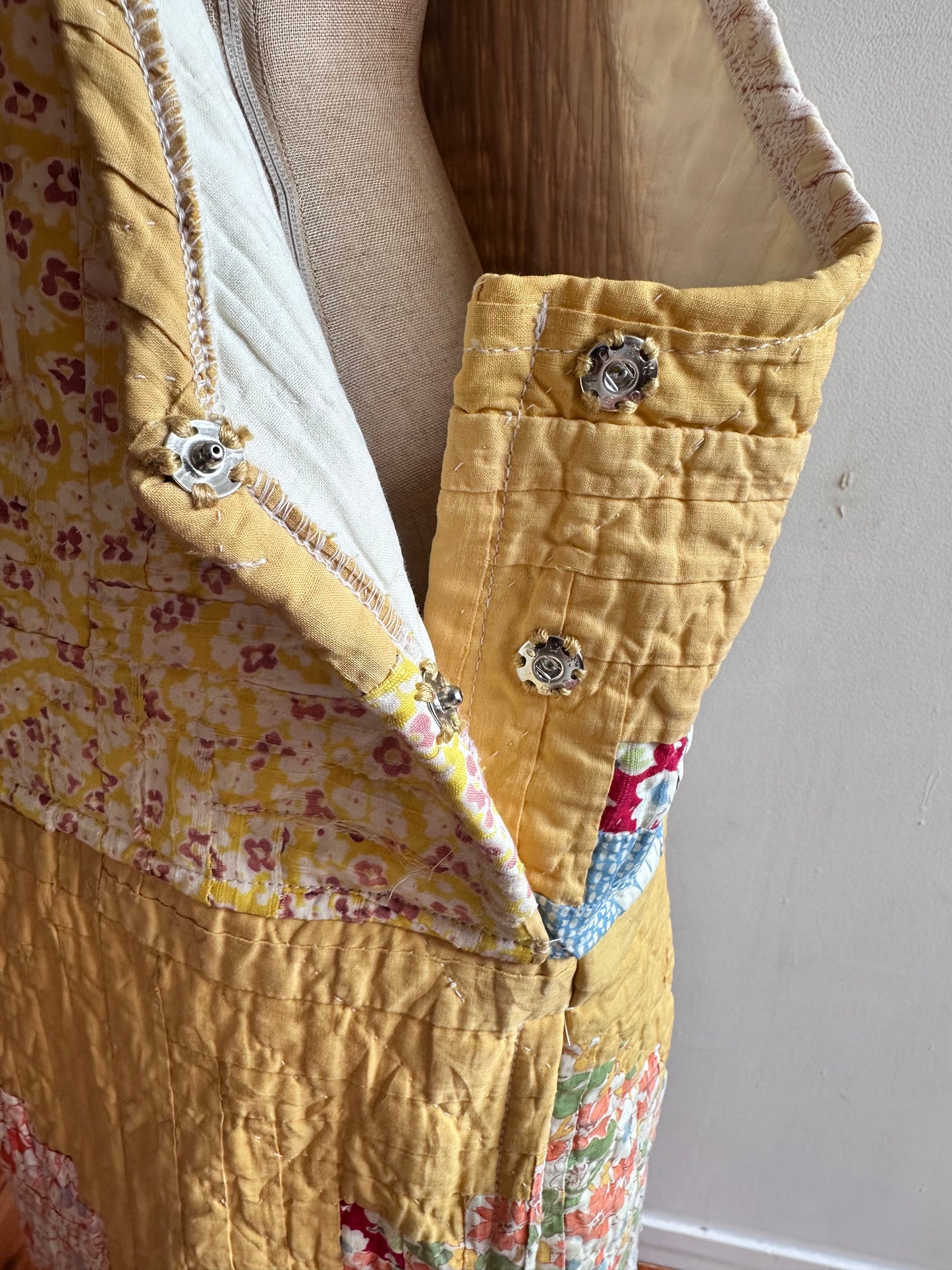 semi-antique quilt huge overall