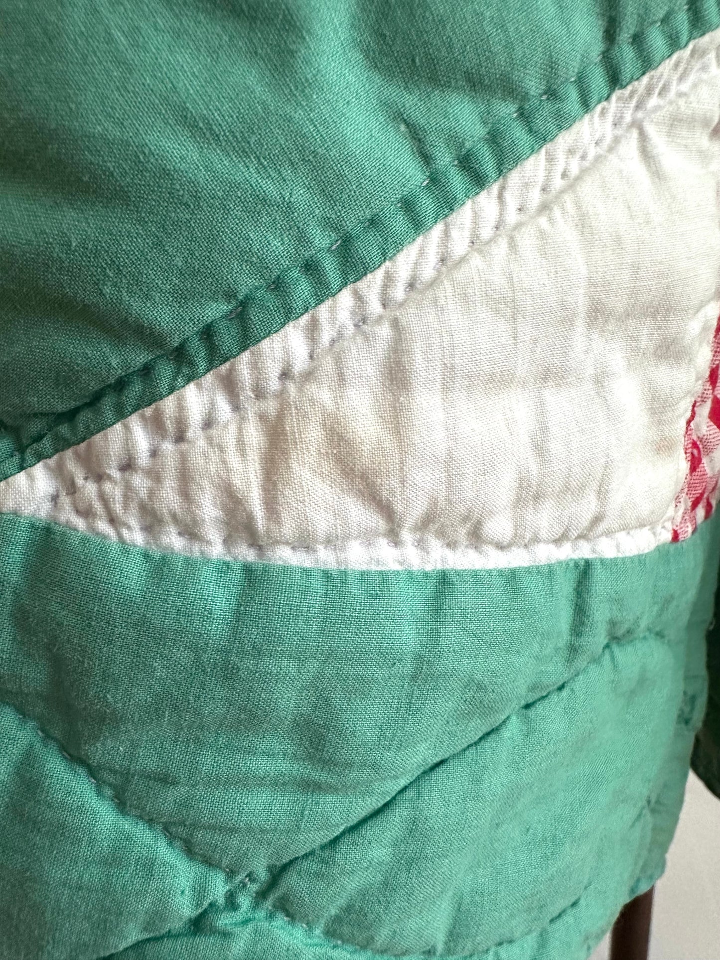 old quilt short pants