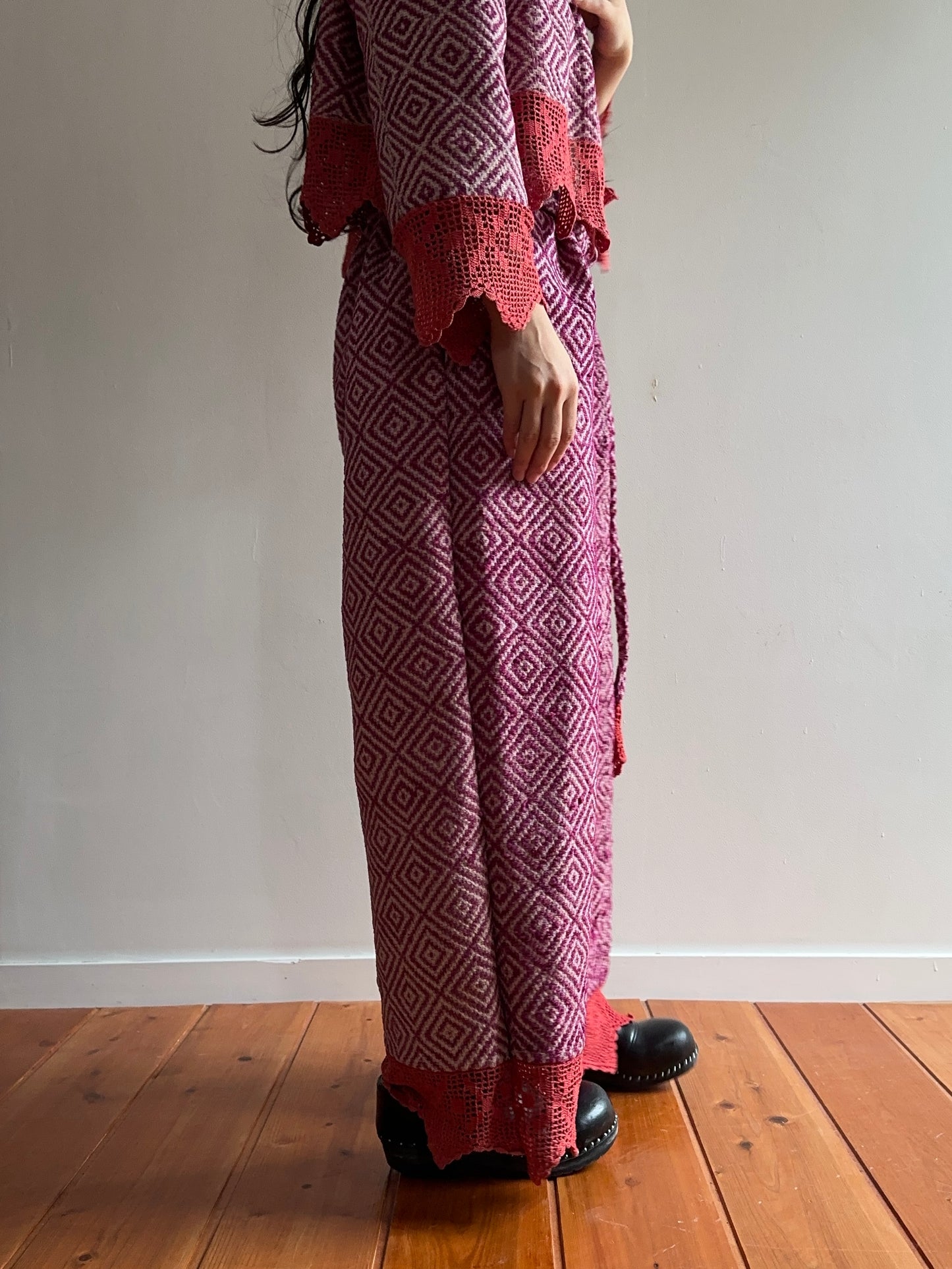 old coverlet wide pants