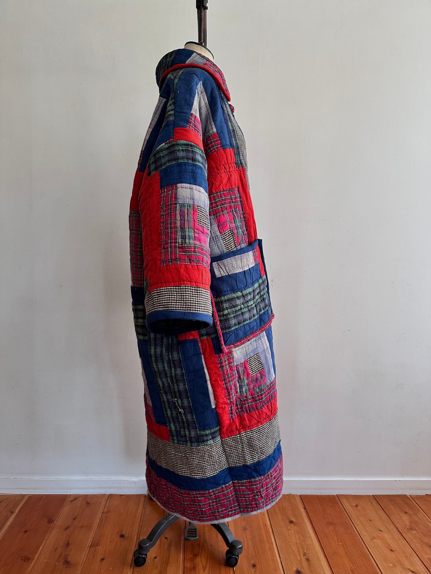 old quilt coat