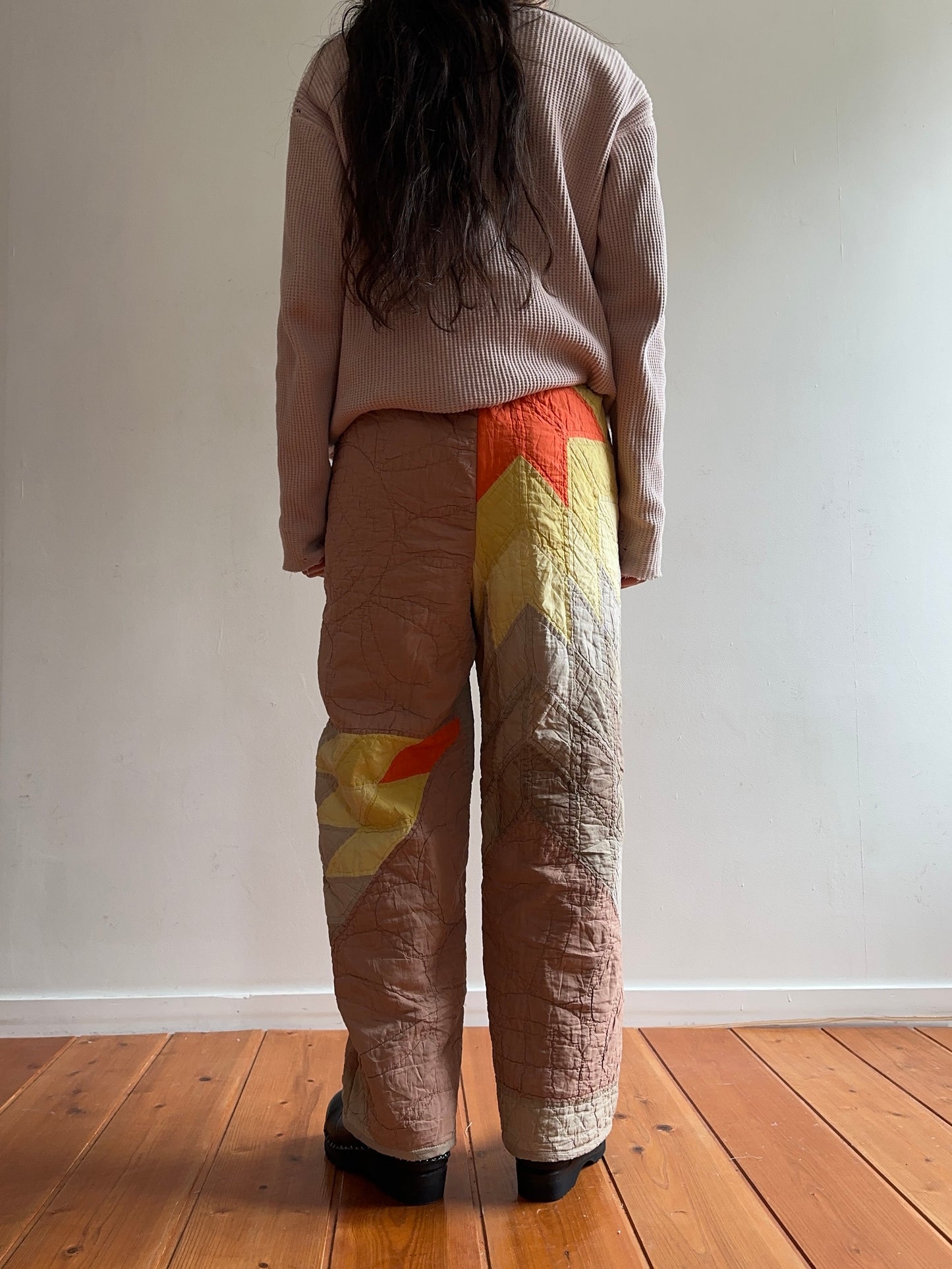 old quilt pants