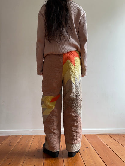 old quilt pants