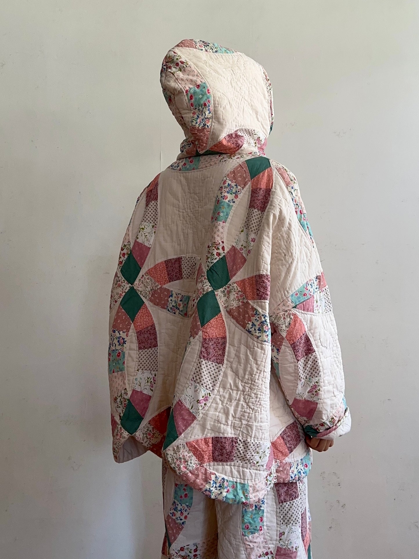 old quilt parka