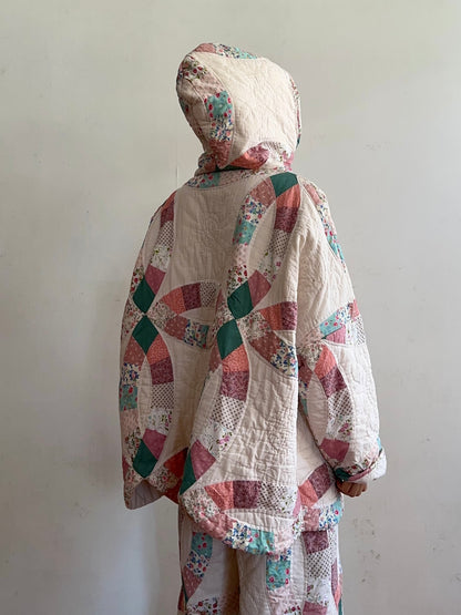 old quilt parka
