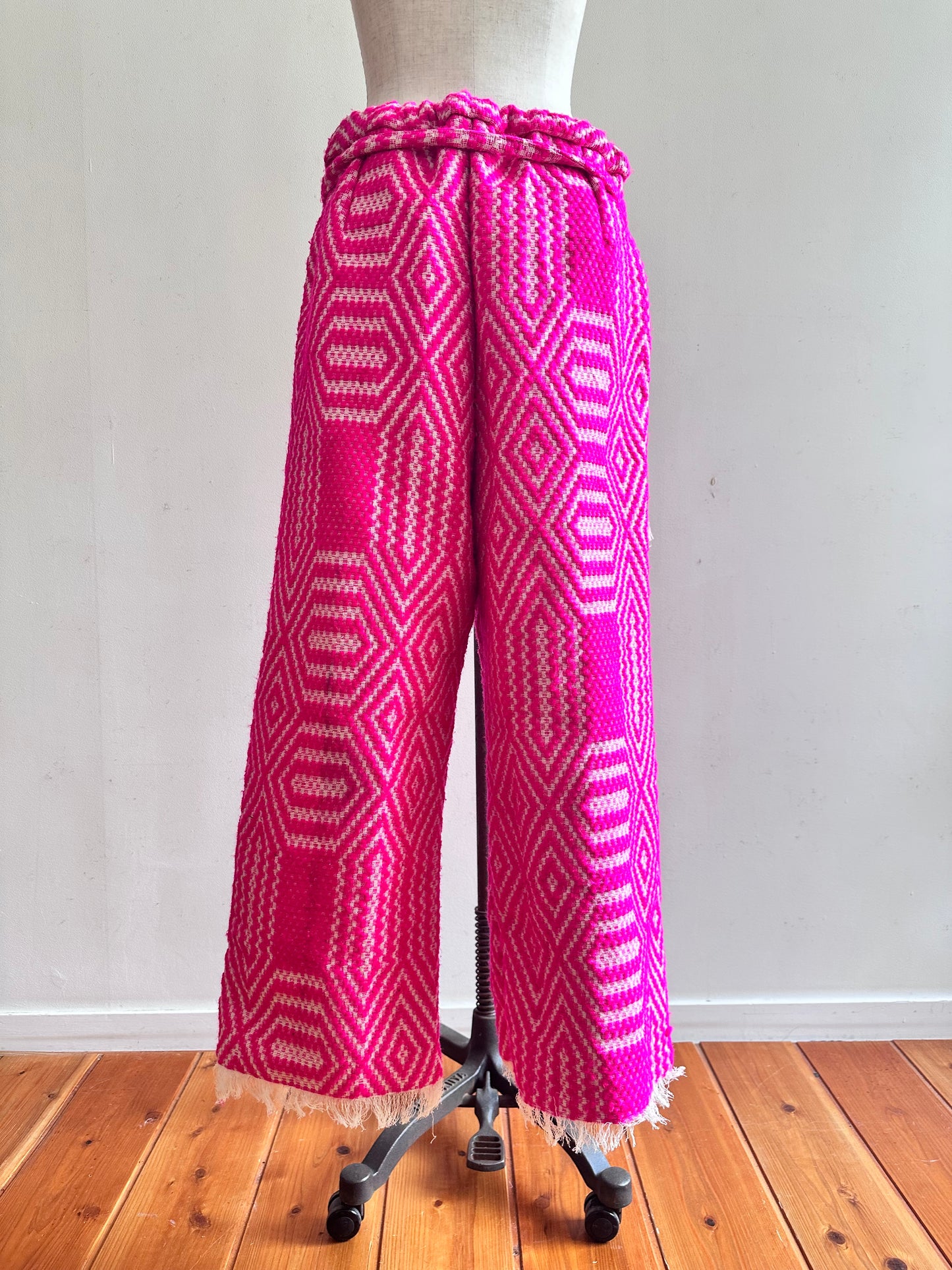 old coverlet tuck wide pants