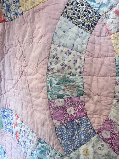 old quilt wrap skirt