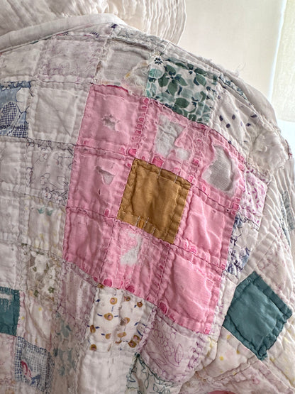 old quilt sailor shirt “boro”