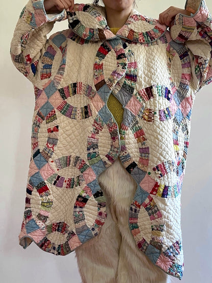 old quilt coat
