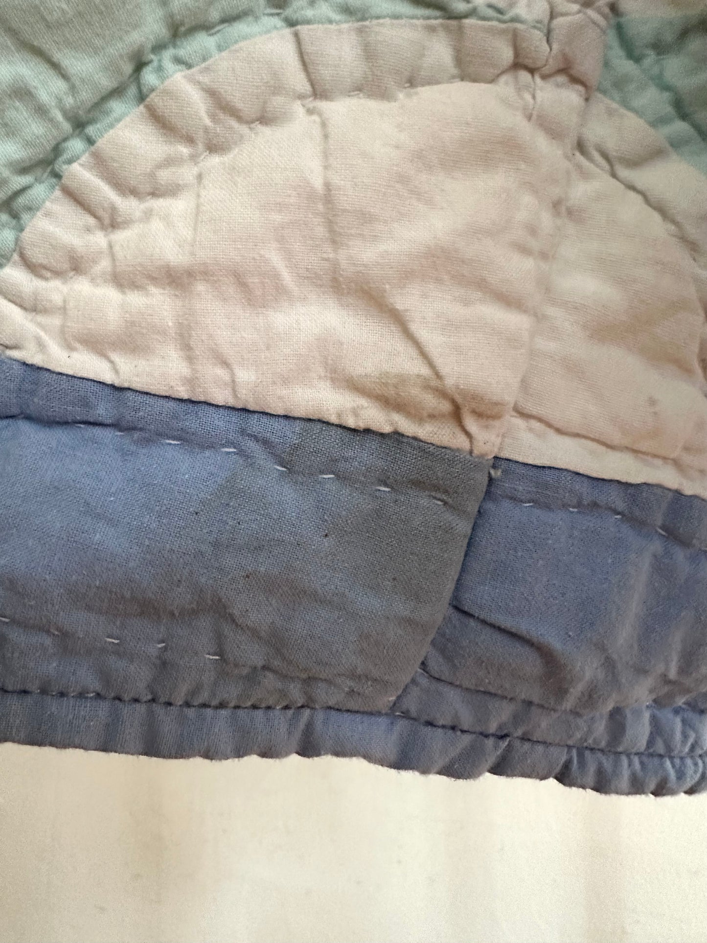 old quilt short pants