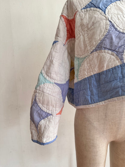 old quilt lantern tops