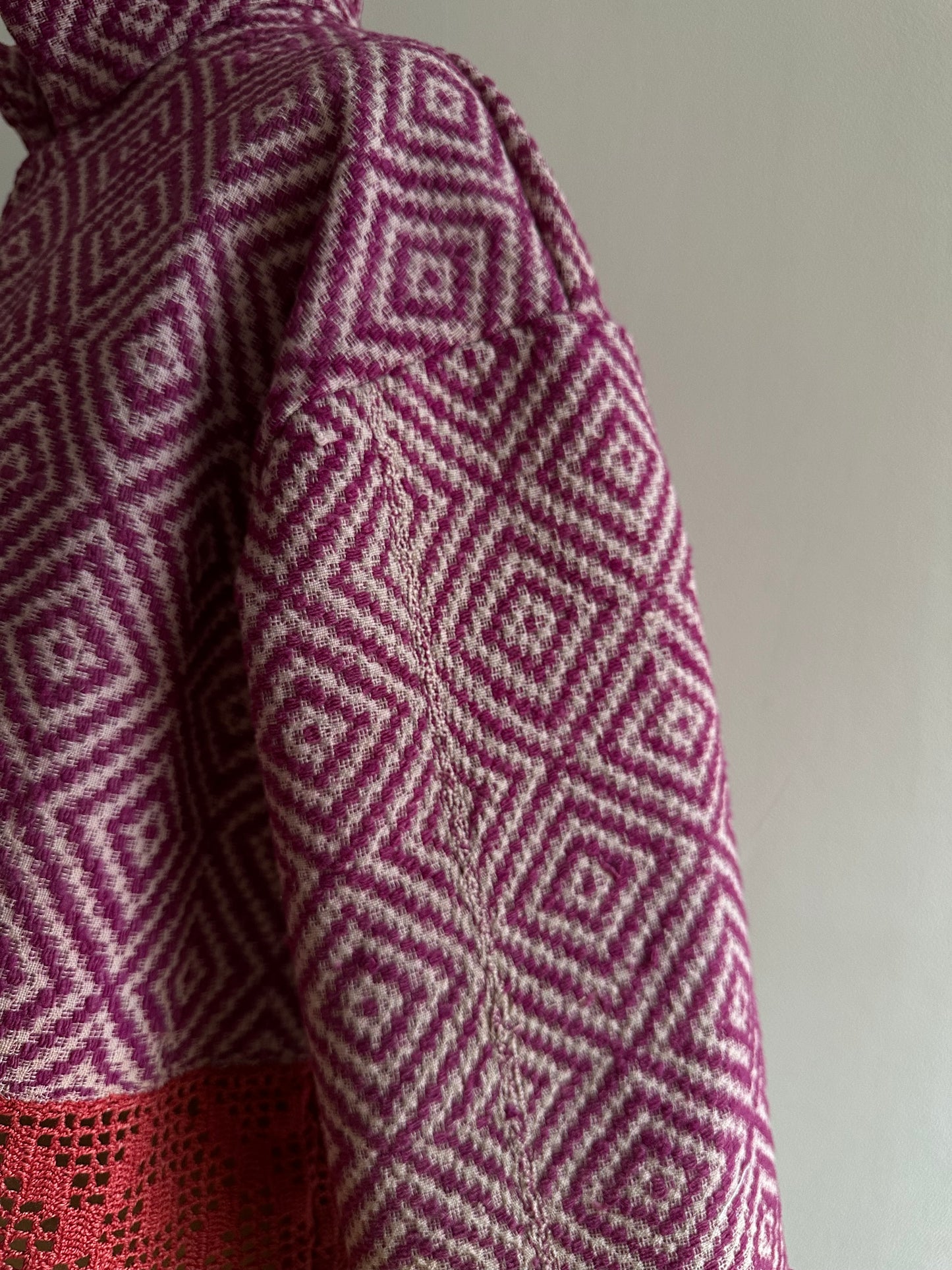 old coverlet short jacket