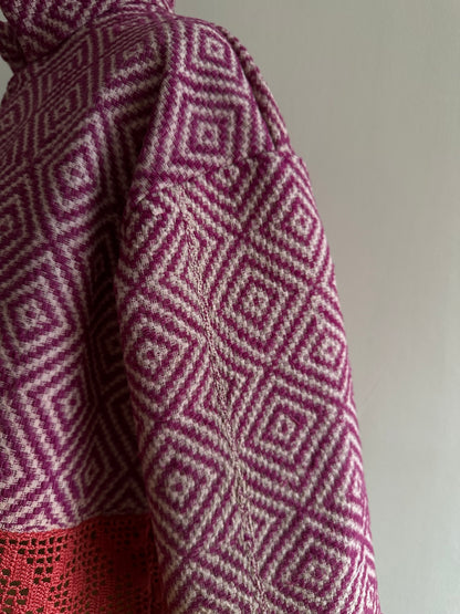 old coverlet short jacket