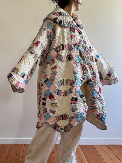 old quilt coat
