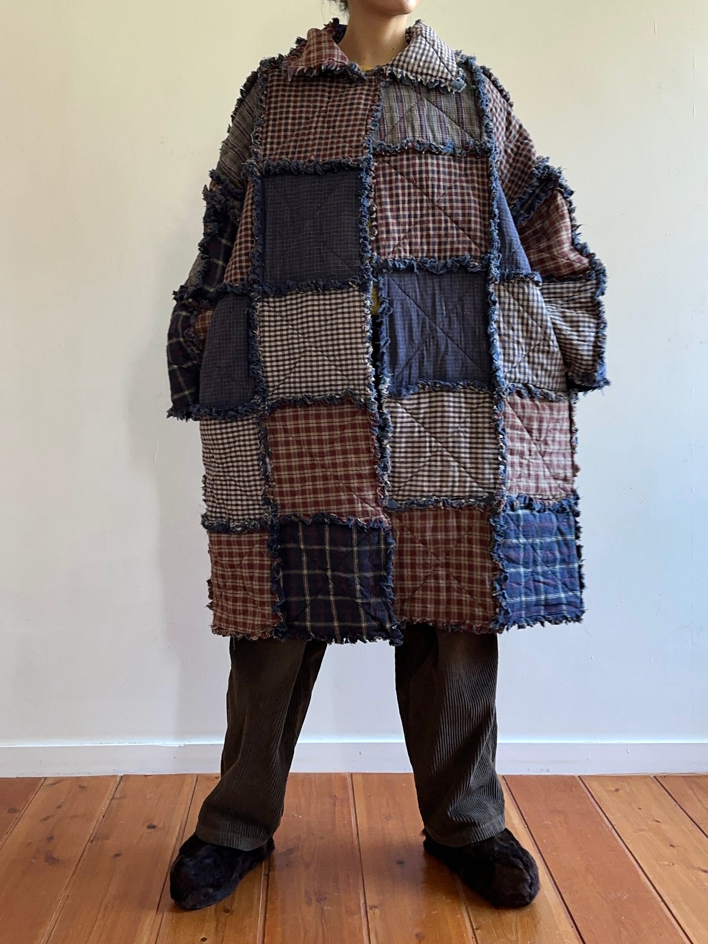 old quilt coat