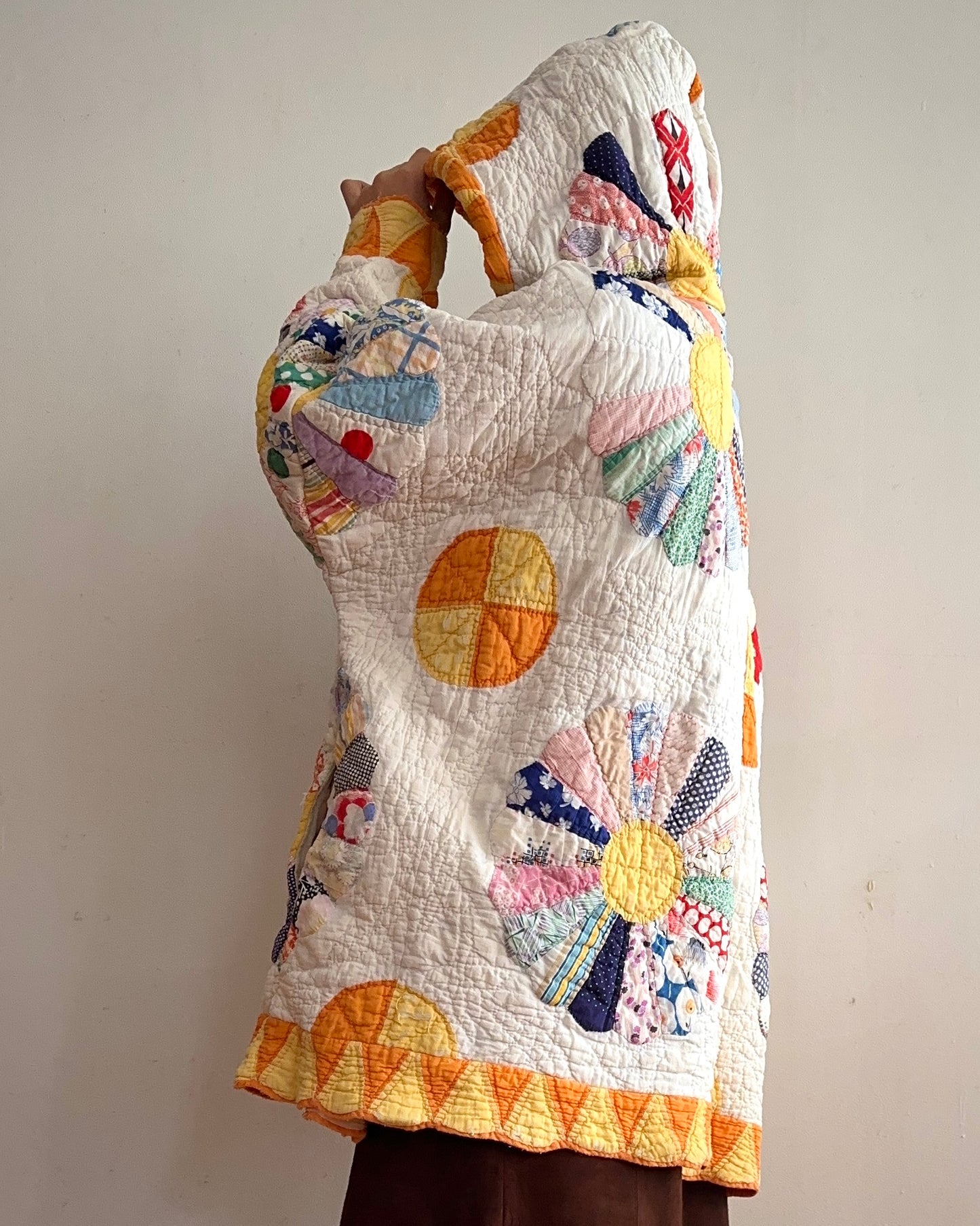 old quilt parka
