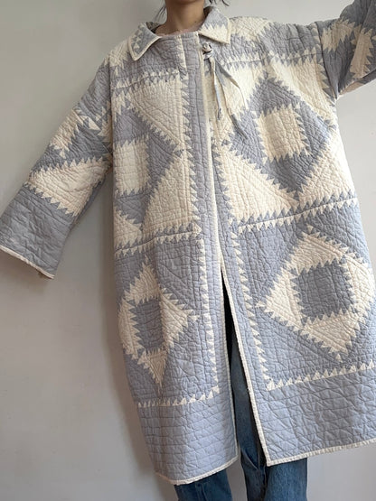 old quilt coat