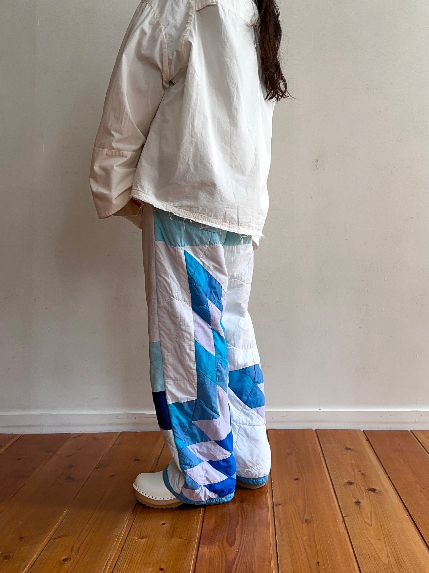 old quilt pants