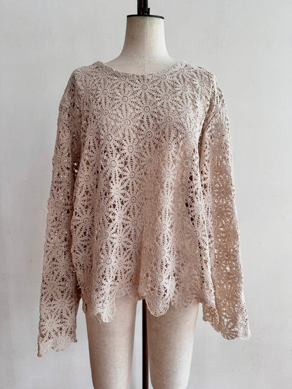 old crochet lace sailor shirts