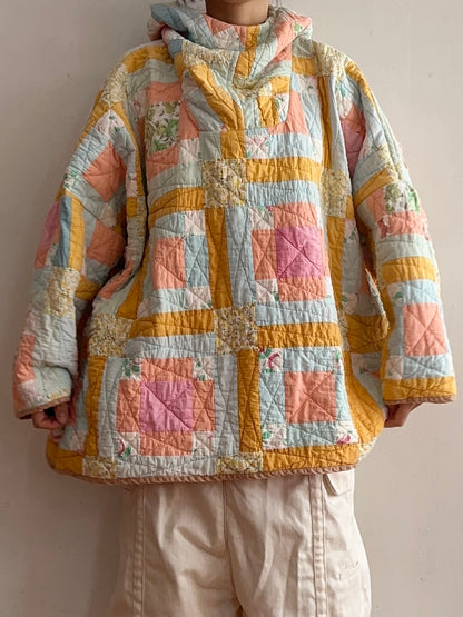 old quilt parka