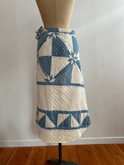 old quilt wrap skirt
