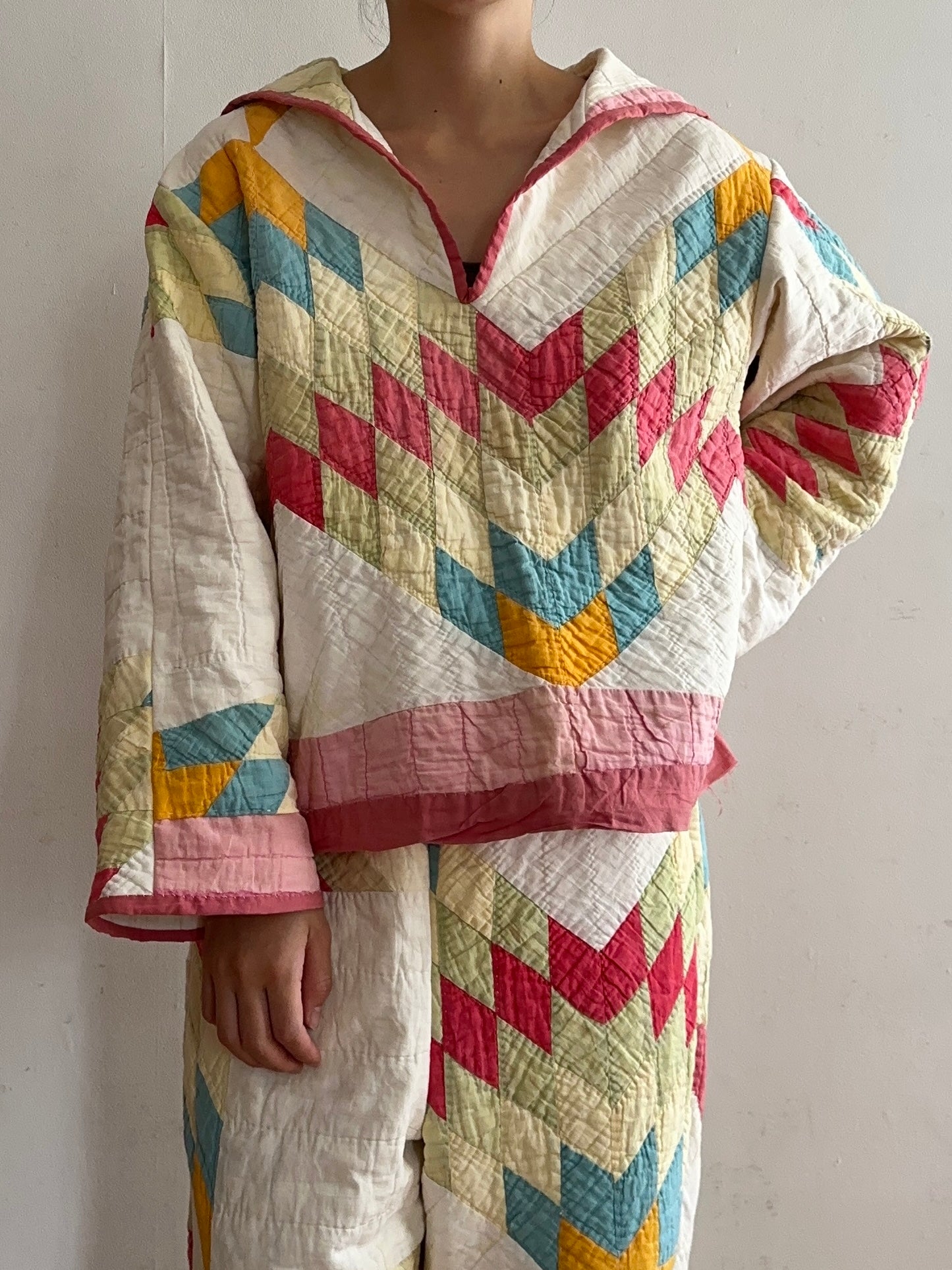 antique quilt sailor shirts