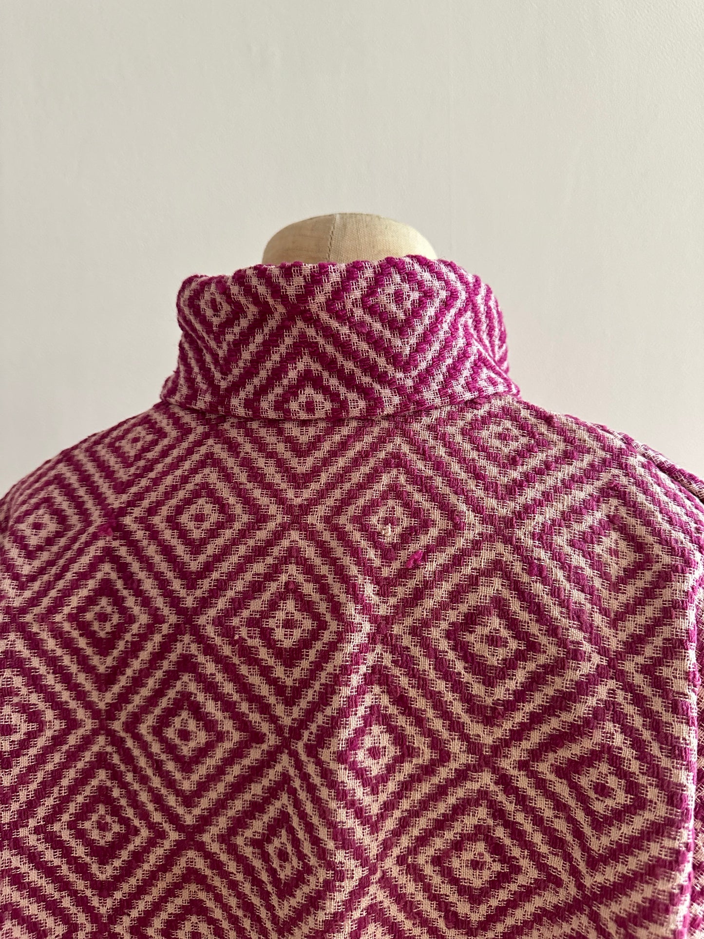 old coverlet short jacket