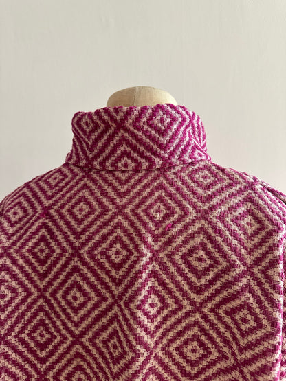 old coverlet short jacket