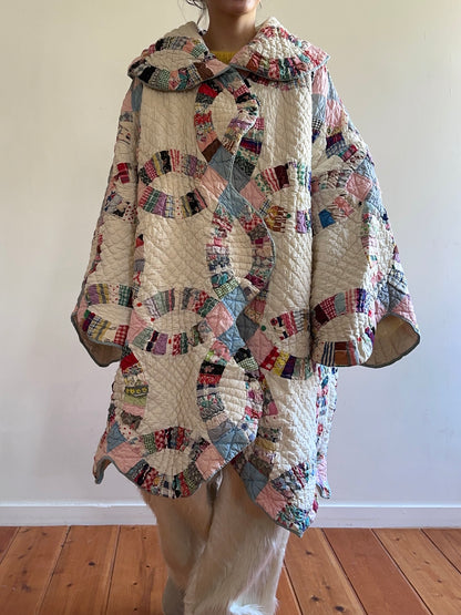 old quilt coat
