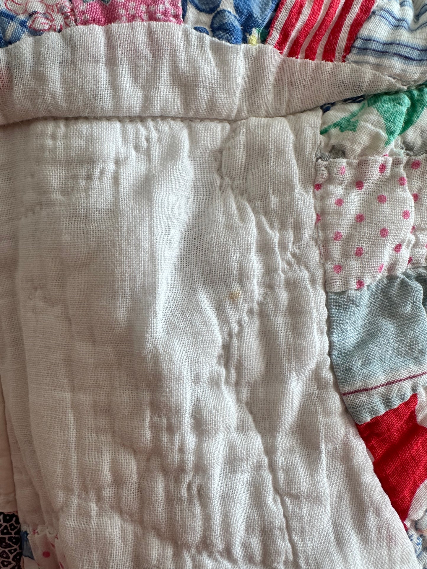 old quilt half pants