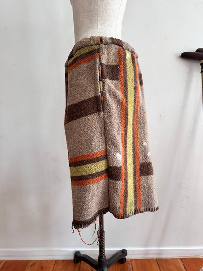 old blanket short pants