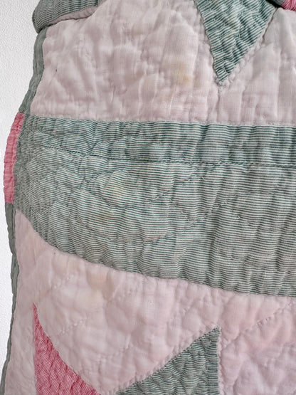 old quilt short pants