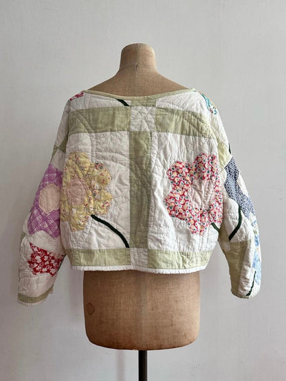 old quilt lantern tops