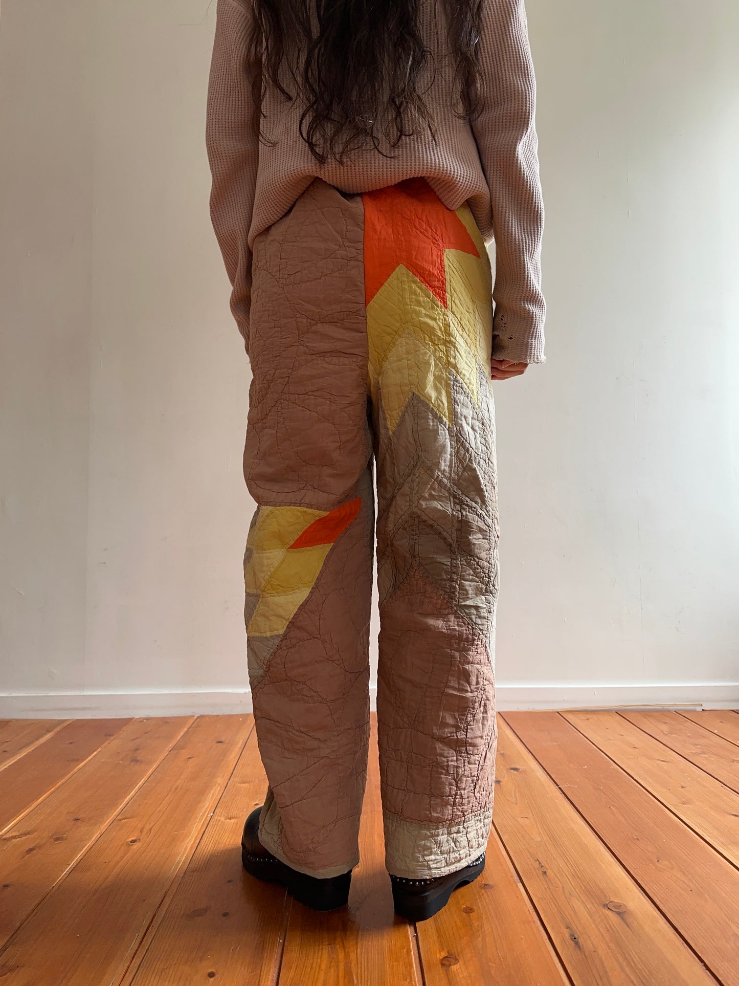 old quilt pants