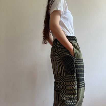 old coverlet tuck wide pants