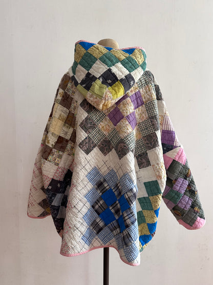old quilt parka