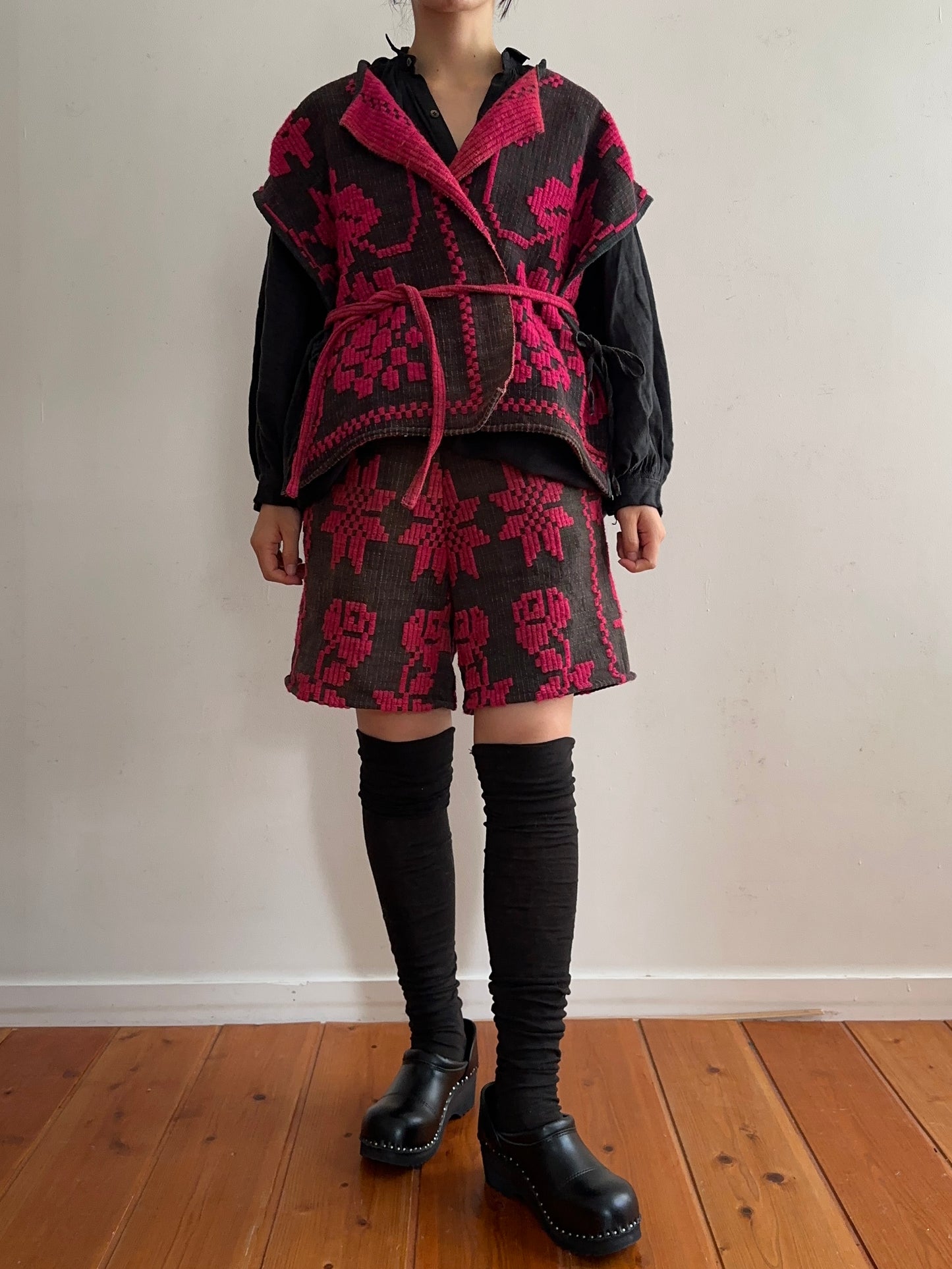 old coverlet wide vest