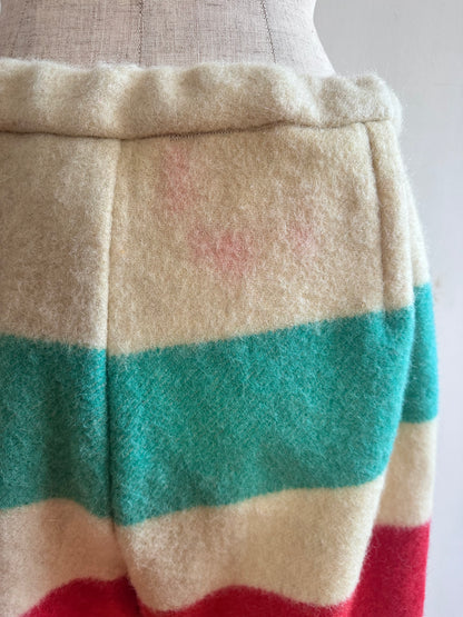 old blanket tuck wide pants