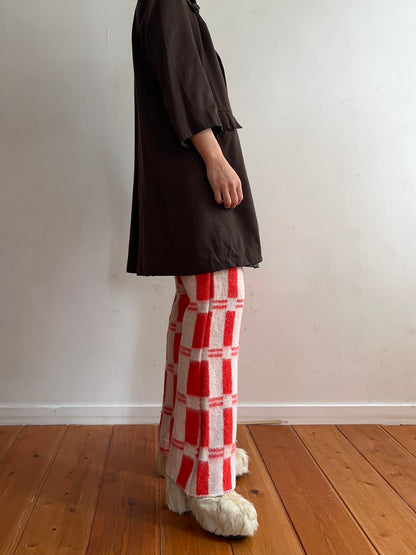 old blanket slim flare pants