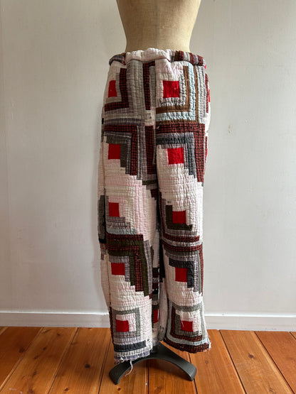 old quilt pants