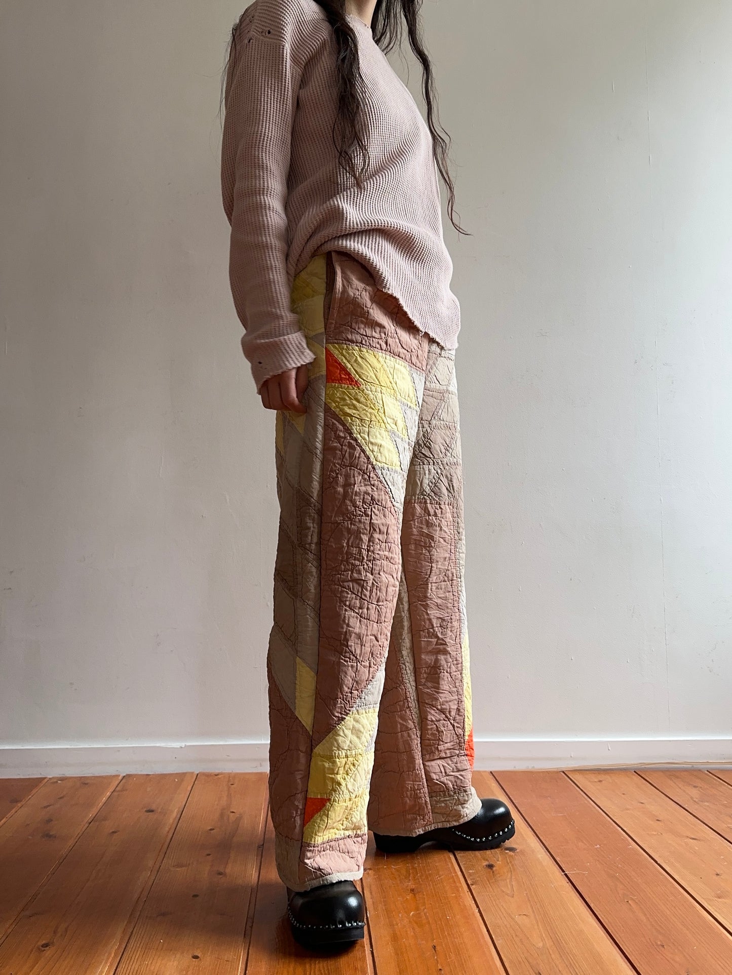old quilt pants
