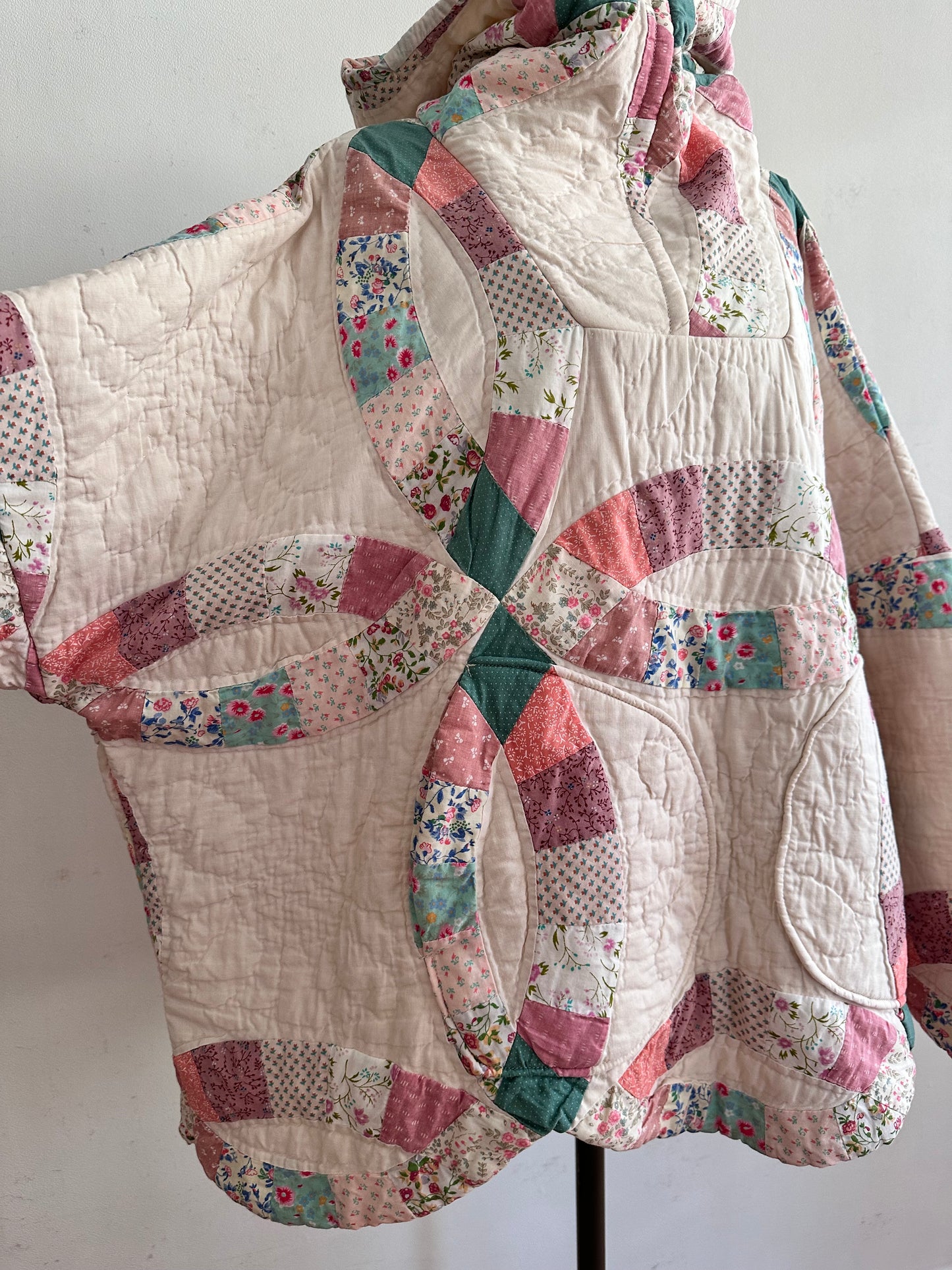 old quilt parka