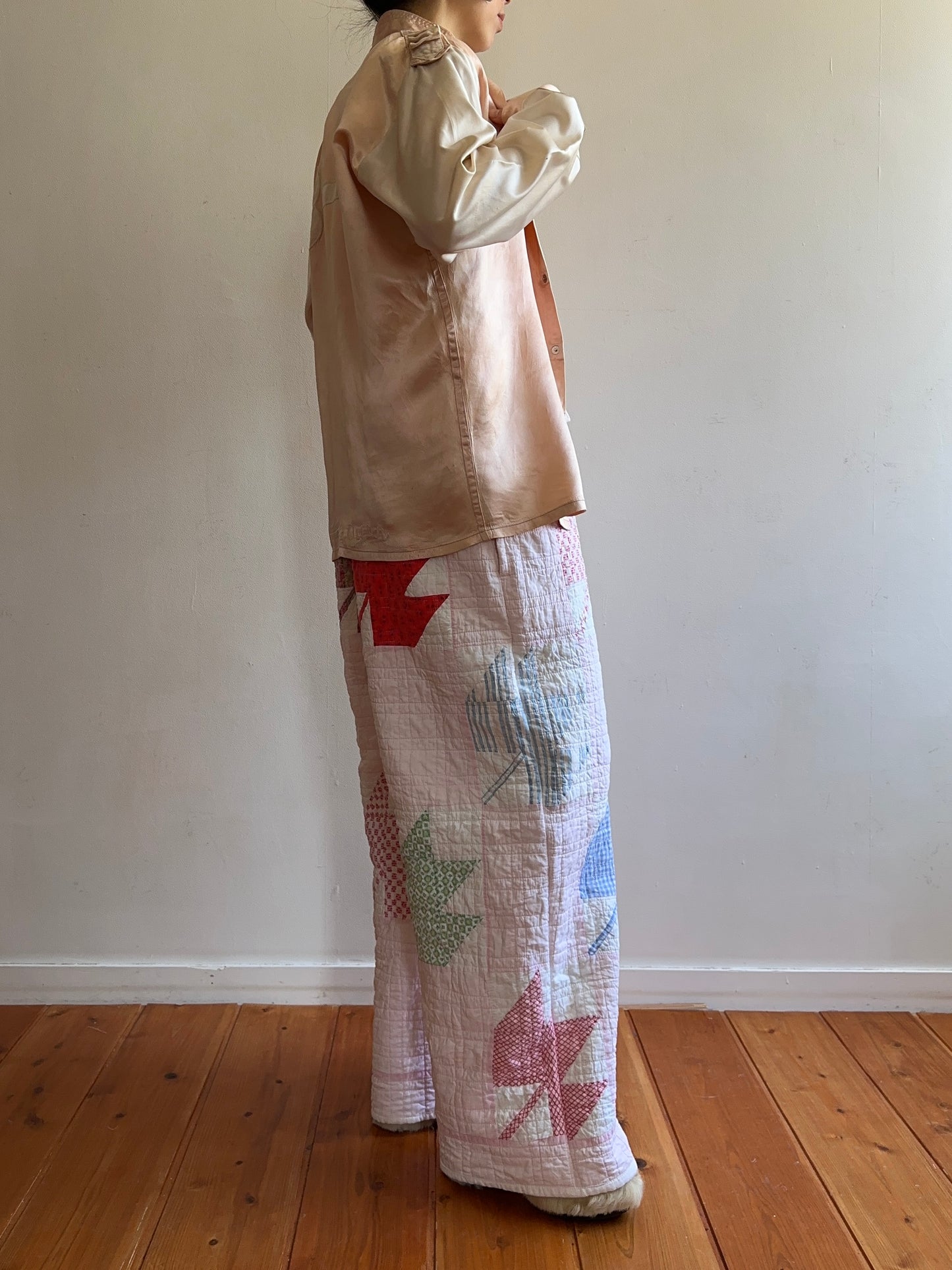 old quilt huge overall