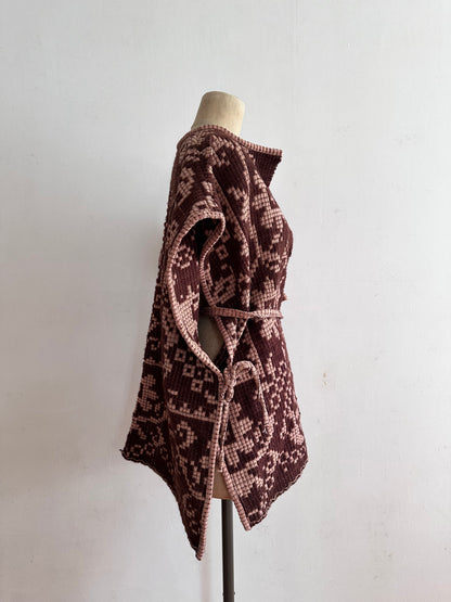 old coverlet wide vest