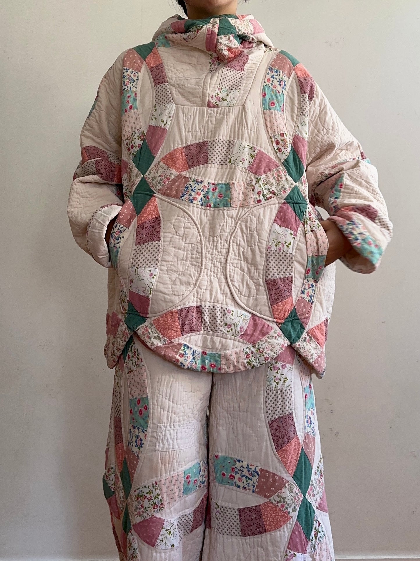 old quilt parka