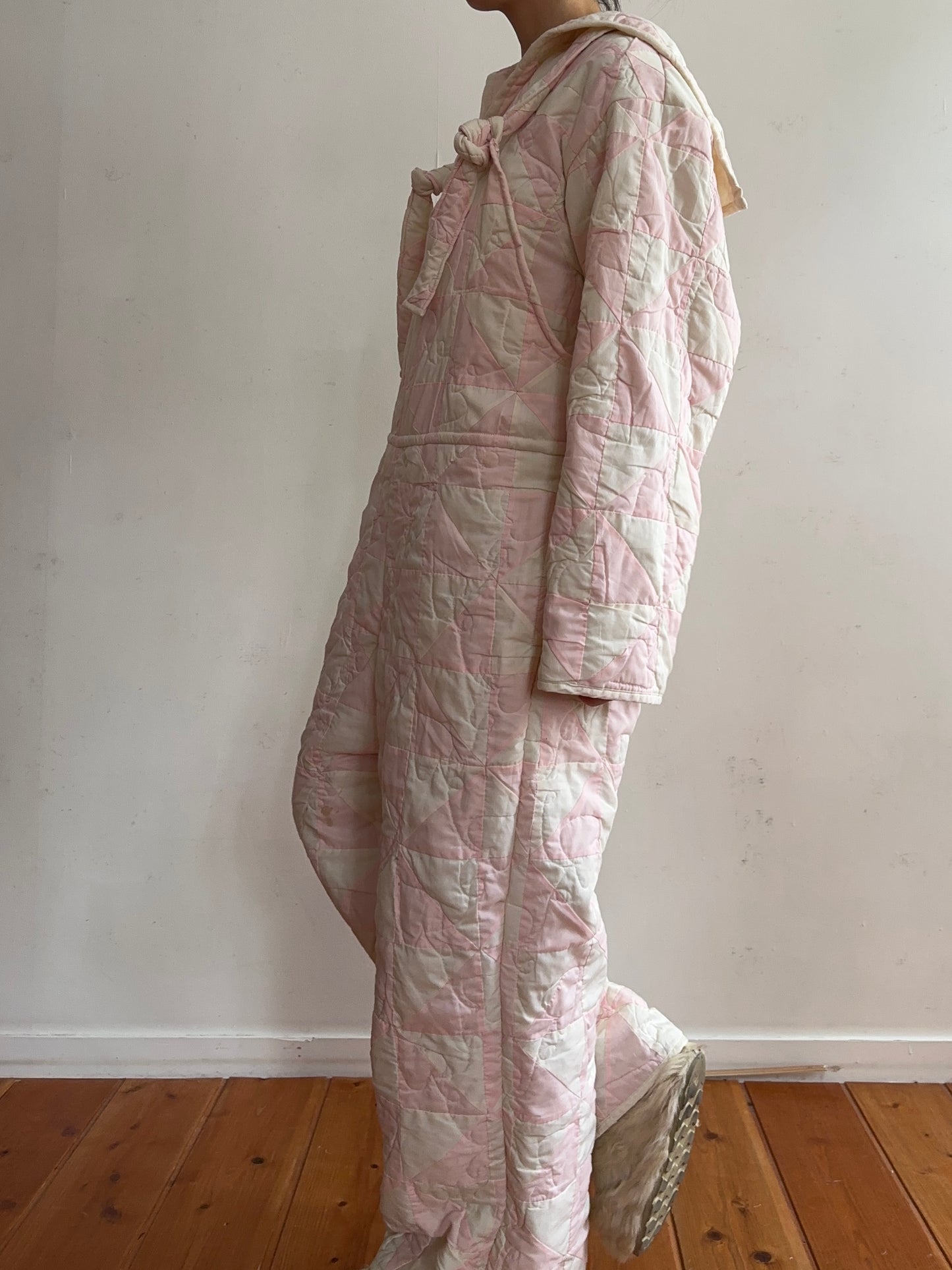 antique quilt sailor shirt