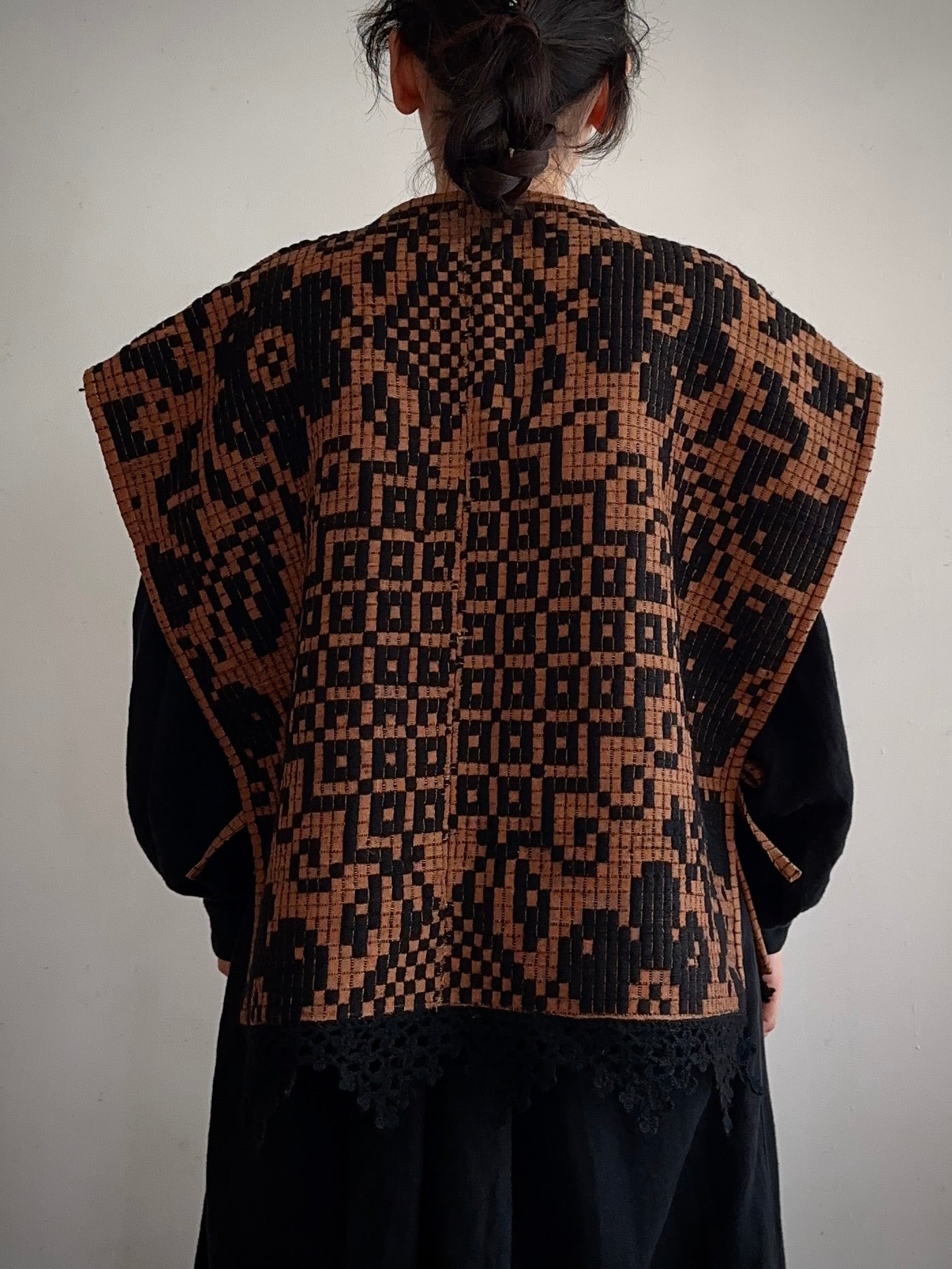 old coverlet wide vest