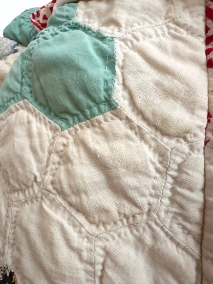 old quilt short pants