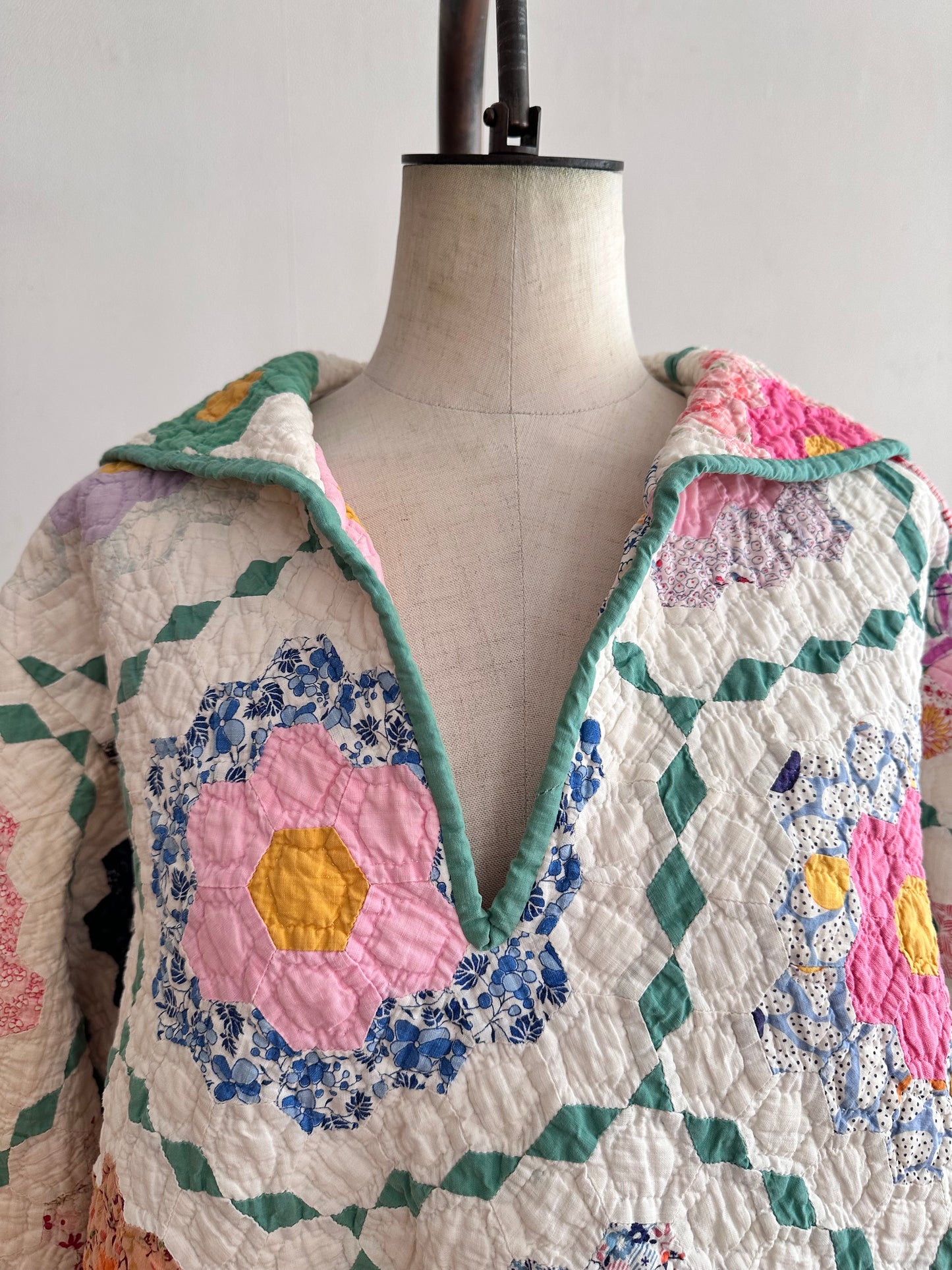old quilt sailor shirt
