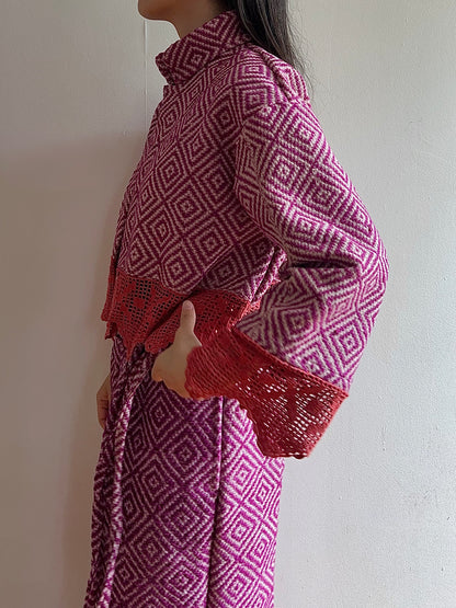 old coverlet short jacket